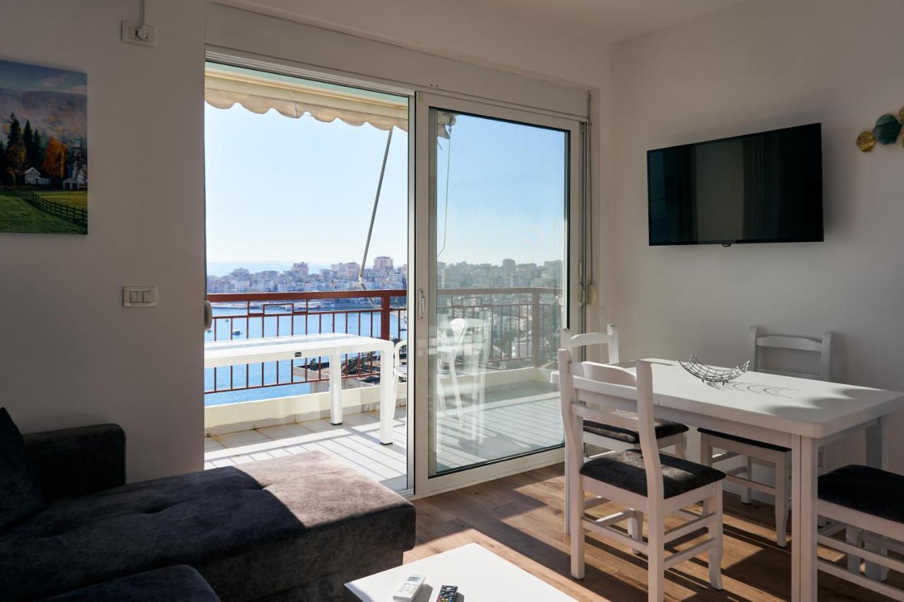 Central Beach Apartment Saranda Kültér fotó